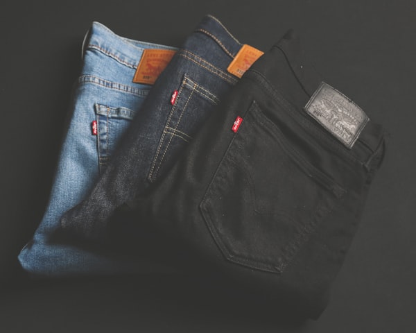 Levis 501 Original Fit Jeans Blue thumbnail